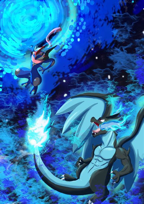 Awesome Greninja vs Charizard Wallpapers .